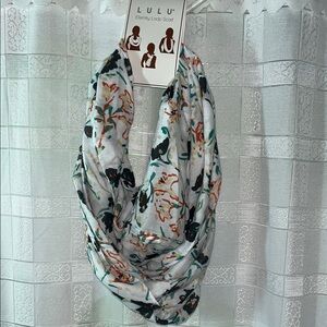 LULU Floral Eternity Loop Scarf
